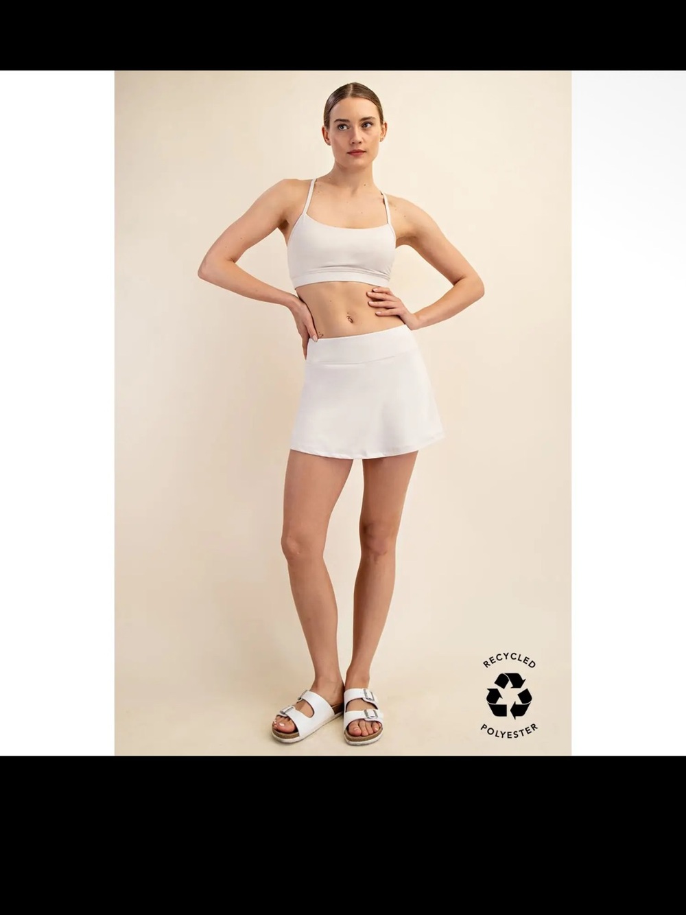 Rae Mode Butter Skirt - white Pearl multiple sizes